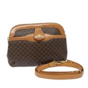 Pre-owned Leather celine-bags Celine Vintage , Brown , Dames