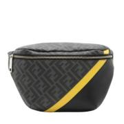 Pre-owned Canvas fendi-bags Fendi Vintage , Black , Heren