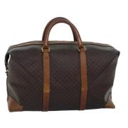 Pre-owned Leather travel-bags Celine Vintage , Brown , Dames