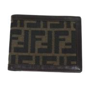 Pre-owned Canvas wallets Fendi Vintage , Brown , Dames