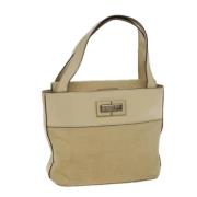 Pre-owned Canvas handbags Celine Vintage , Beige , Dames