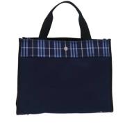 Pre-owned Nylon totes Burberry Vintage , Blue , Dames