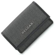 Pre-owned Canvas wallets Bvlgari Vintage , Black , Heren