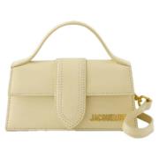 Leather crossbody-bags Jacquemus , Beige , Dames