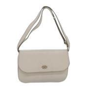 Pre-owned Leather celine-bags Celine Vintage , White , Dames