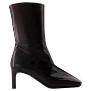 Leather boots Jil Sander , Black , Dames