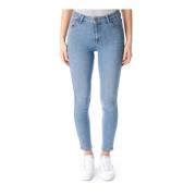 Hoge Taille Skinny Fit Jeans Lee , Blue , Dames