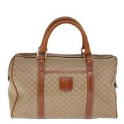 Pre-owned Canvas travel-bags Celine Vintage , Beige , Dames