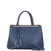 Pre-owned Leather fendi-bags Fendi Vintage , Blue , Dames