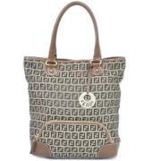 Pre-owned Canvas fendi-bags Fendi Vintage , Brown , Dames