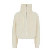 Witte Winterjas Herno , White , Dames