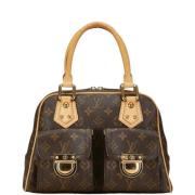 Pre-owned Canvas louis-vuitton-bags Louis Vuitton Vintage , Brown , Da...