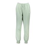 Sportieve Groene Damesbroek met Elastische Taille Fila , Green , Dames