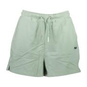 Groene dames shorts met elastische taille Fila , Green , Dames