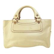 Pre-owned Leather celine-bags Celine Vintage , Yellow , Dames