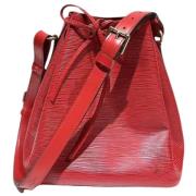 Pre-owned Leather louis-vuitton-bags Louis Vuitton Vintage , Red , Dam...