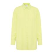 Lime Sherbet Tullamw Shirt Bluser My Essential Wardrobe , Green , Dame...