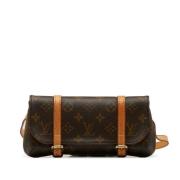 Pre-owned Canvas crossbody-bags Louis Vuitton Vintage , Brown , Dames