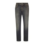 Essentials Slim-Fit Jeans Dolce & Gabbana , Gray , Heren