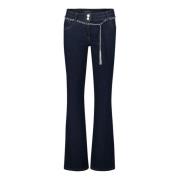 Slim Fit Jeans met Riem Betty Barclay , Blue , Dames