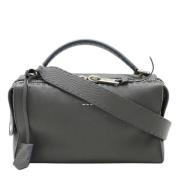 Pre-owned Leather fendi-bags Fendi Vintage , Gray , Dames