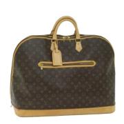 Pre-owned Canvas handbags Louis Vuitton Vintage , Brown , Dames