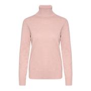 Ash Rose Rollneck Sweater Saint Tropez , Pink , Dames