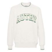 Witte Sweater met Logokraag Autry , White , Heren