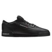 Heren Sportschoenen Zacht Leren Bovenwerk Reebok , Black , Heren