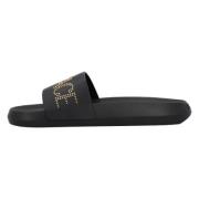 Rubber sandals Versace , Black , Heren