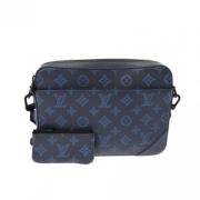 Pre-owned Leather louis-vuitton-bags Louis Vuitton Vintage , Blue , Da...