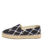 Pre-owned Canvas flats Chanel Vintage , Black , Dames