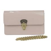 Pre-owned Leather clutches Louis Vuitton Vintage , Pink , Dames