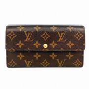 Pre-owned Canvas wallets Louis Vuitton Vintage , Brown , Dames