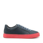 Blauwe Essence Sneakers Hide&Jack , Blue , Heren