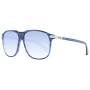 Blauwe Aviator Zonnebril Gespiegeld Verloop BMW , Blue , Heren