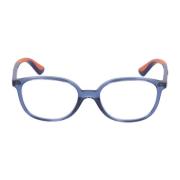 Ronde Acetaat Brilmonturen Ray-Ban , Blue , Unisex