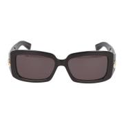 Rechthoekige zonnebril Gg1403S Gucci , Black , Unisex