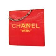 Pre-owned Canvas chanel-bags Chanel Vintage , Red , Dames