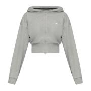 Korte Sweatshirt Adidas by Stella McCartney , Gray , Dames