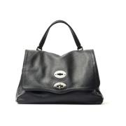 Zwarte Postina Daily Tas Zanellato , Black , Dames