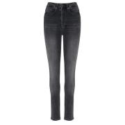 Donkergrijze Skinny Jeans Anine Bing , Gray , Dames