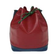 Pre-owned Leather louis-vuitton-bags Louis Vuitton Vintage , Red , Dam...