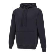 Zwarte Katoenen Sweatshirt met Capuchon A-Cold-Wall , Black , Heren