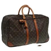 Pre-owned Canvas travel-bags Louis Vuitton Vintage , Brown , Dames