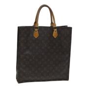 Pre-owned Canvas handbags Louis Vuitton Vintage , Brown , Dames