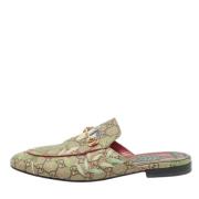 Pre-owned Coated canvas sandals Gucci Vintage , Multicolor , Dames