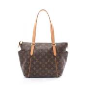 Pre-owned Canvas louis-vuitton-bags Louis Vuitton Vintage , Brown , Da...