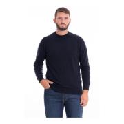 Harrow Crew Neck Sweater Barbour , Blue , Heren