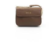 Crossbody Tas met Dubbele Zak Cerruti 1881 , Brown , Dames